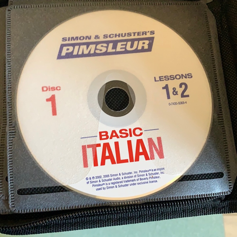Learn basic Italian lessons 1-8